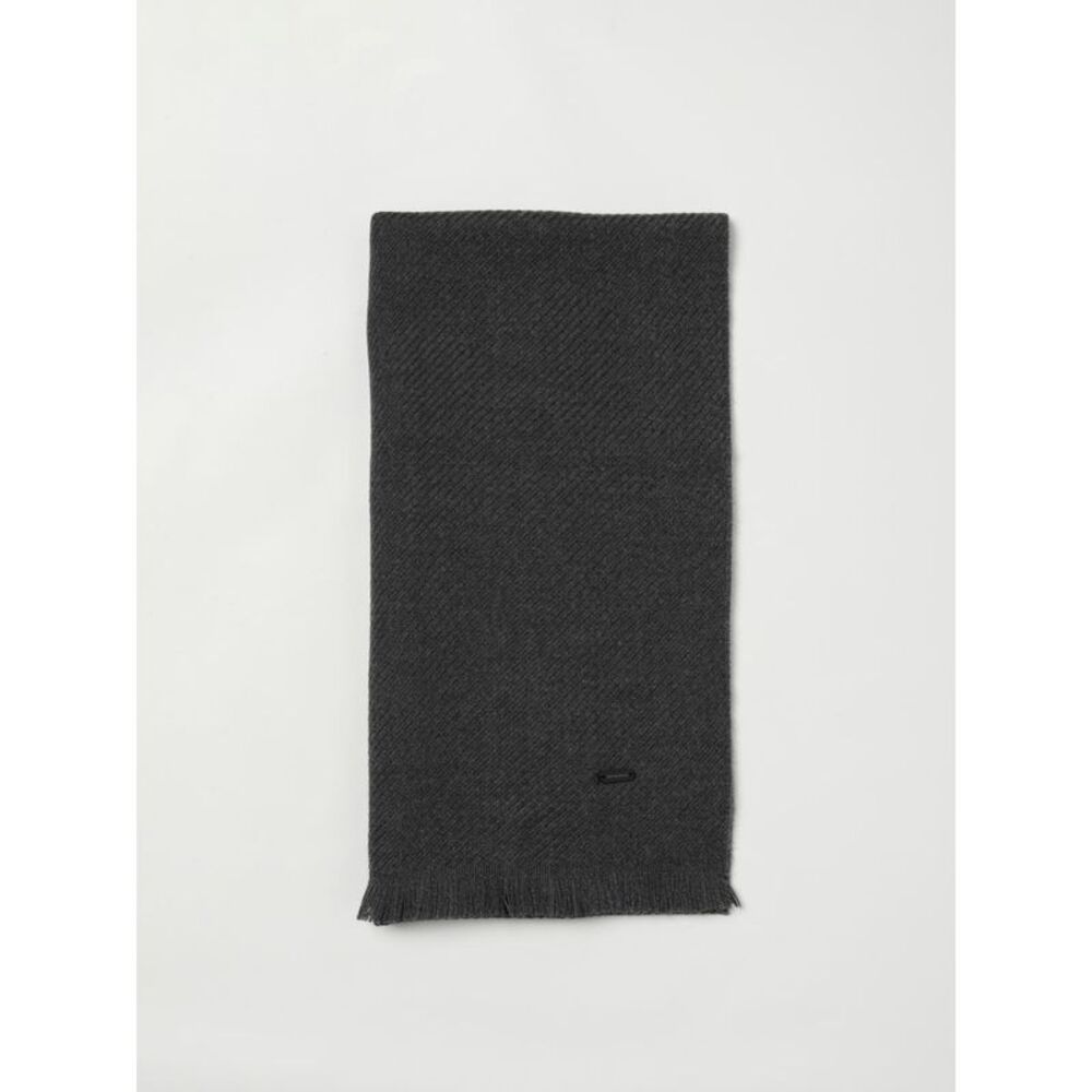 Brooksfield Scarf Men Charcoal